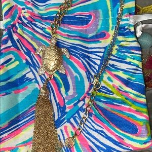 Lilly Pulitzer Turtle Necklace